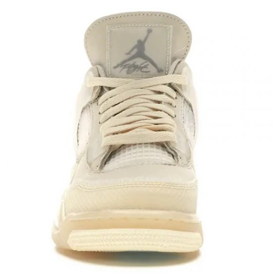 Air Jordan 4 Retro Blanco roto Vela